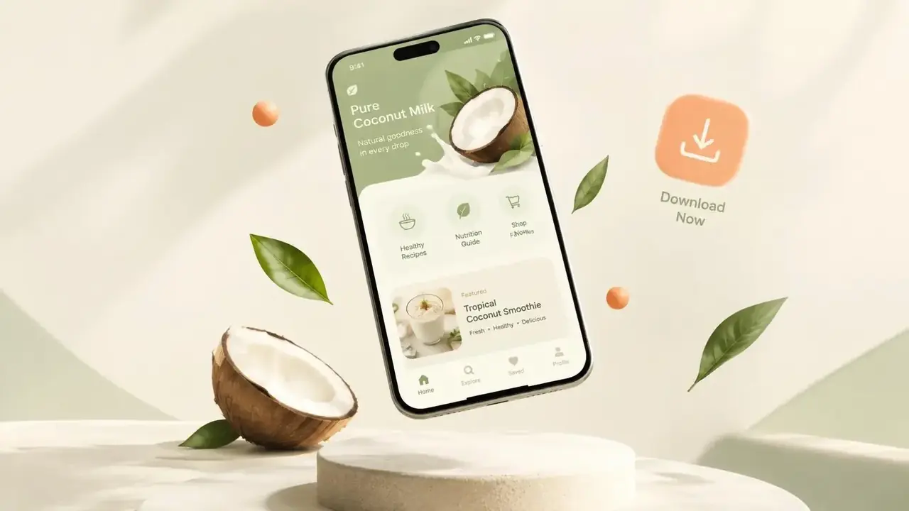 AI漫剧黄剧 APP 下载宣传横幅，清爽的绿色界面手机悬浮画面